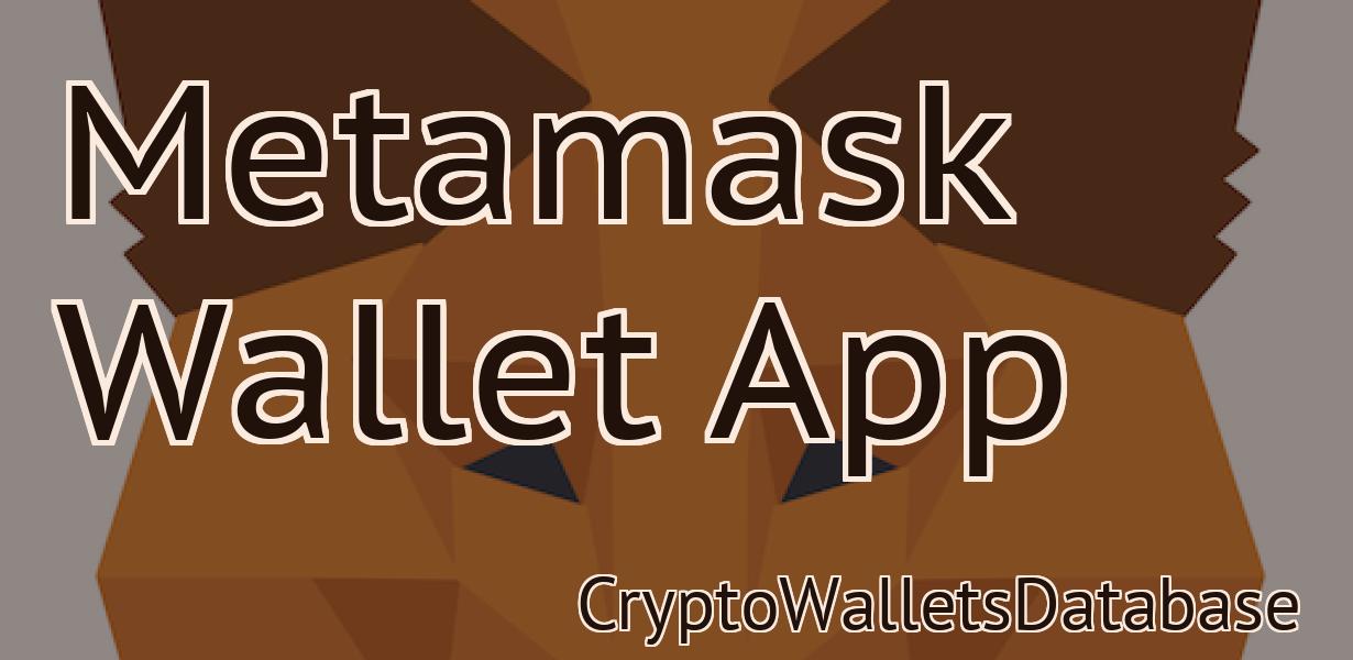 Metamask Wallet App