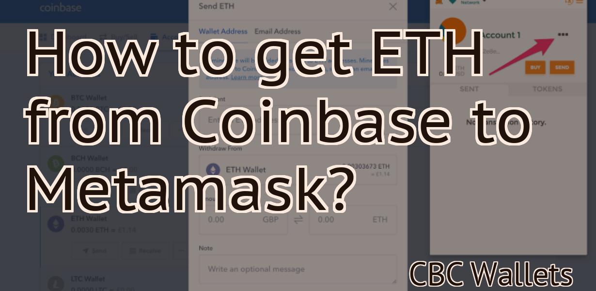 How to get ETH from Coinbase to Metamask?