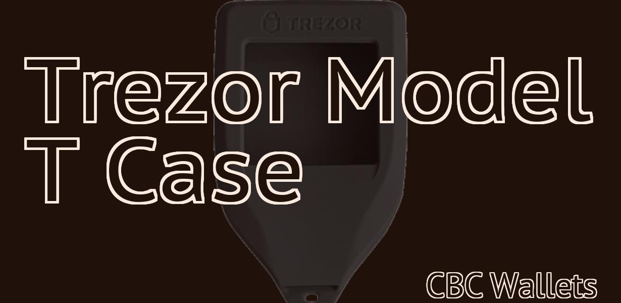 Trezor Model T Case