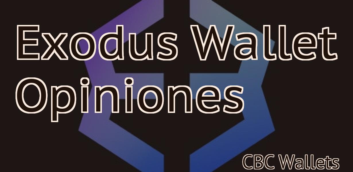 Exodus Wallet Opiniones