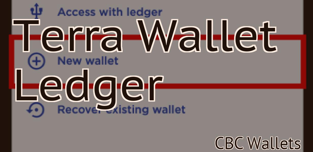 Terra Wallet Ledger