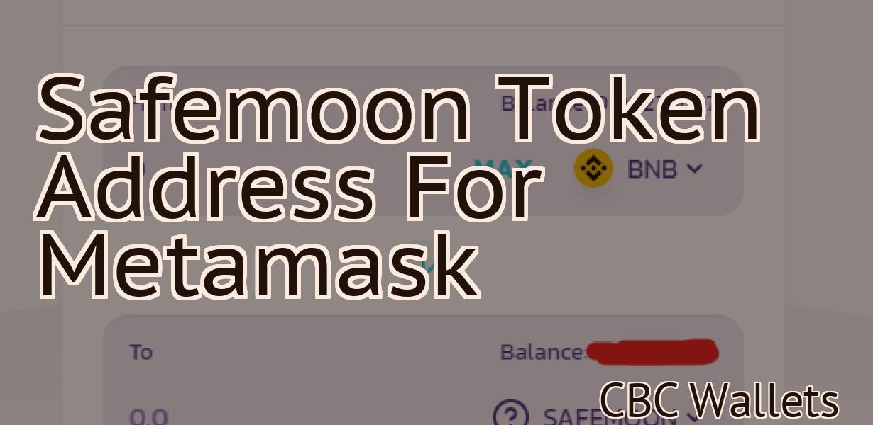 Safemoon Token Address For Metamask