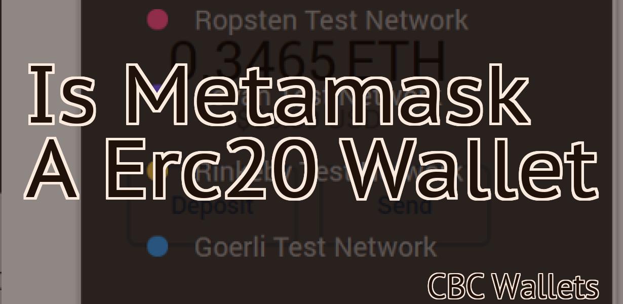 Is Metamask A Erc20 Wallet