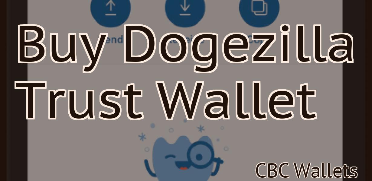 Buy Dogezilla Trust Wallet