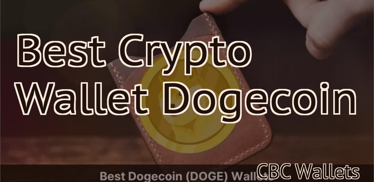 Best Crypto Wallet Dogecoin
