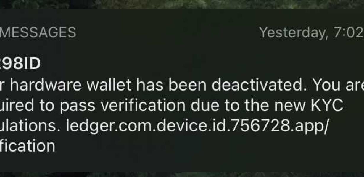 Ledger Wallet KYC: Frequently 