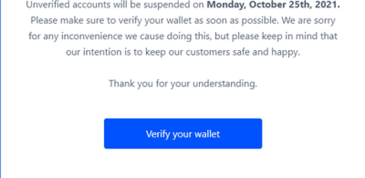 Metamask Verify Wallet Scam: B