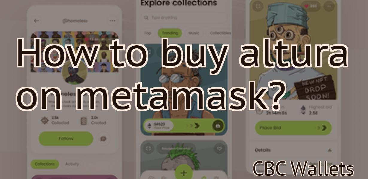How to buy altura on metamask?