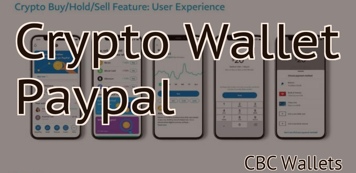 Crypto Wallet Paypal
