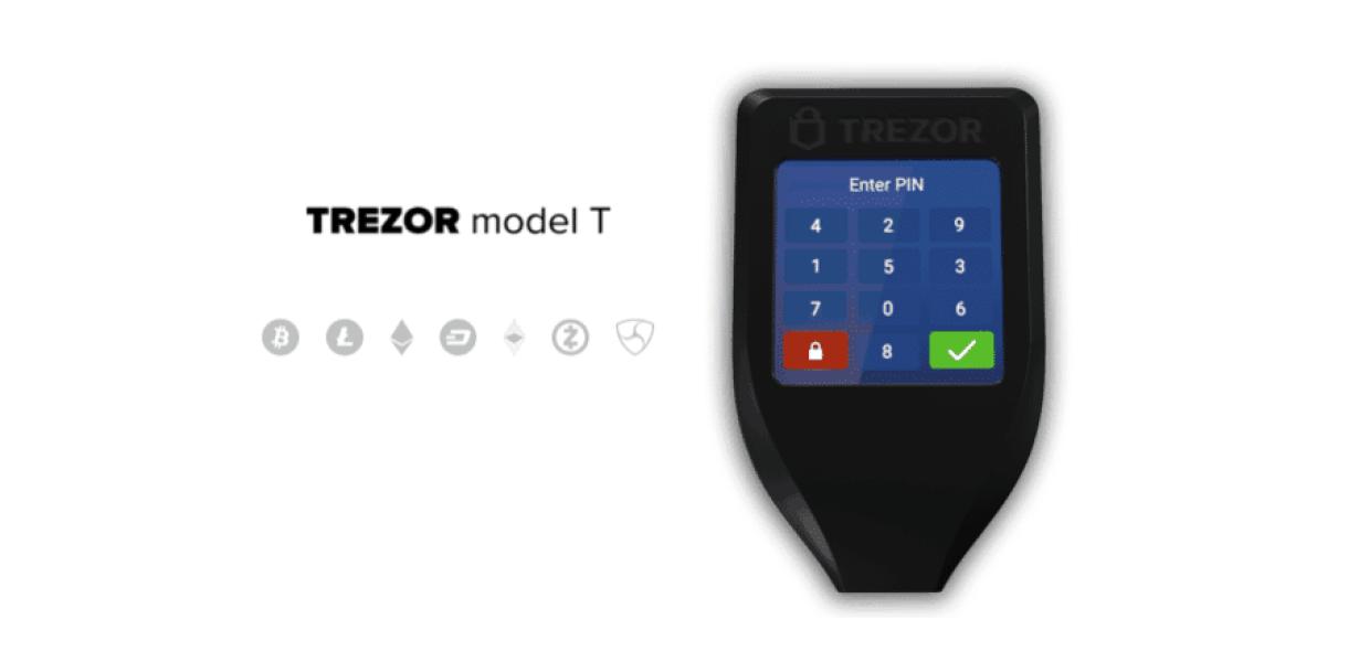 How to use Trezor Model T to s