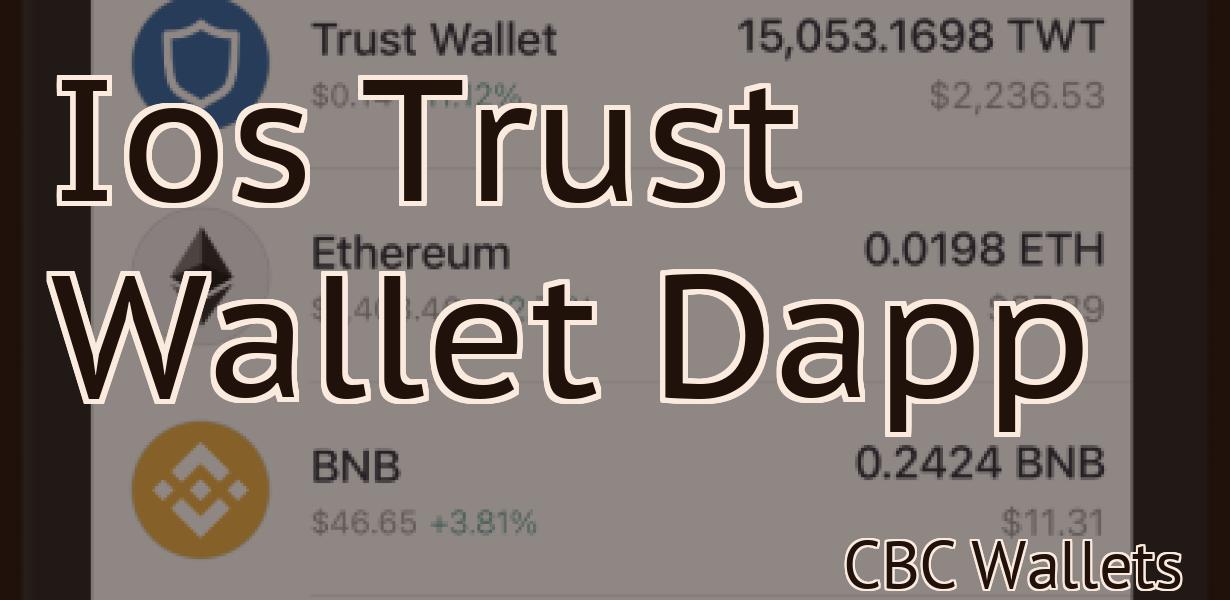 Ios Trust Wallet Dapp