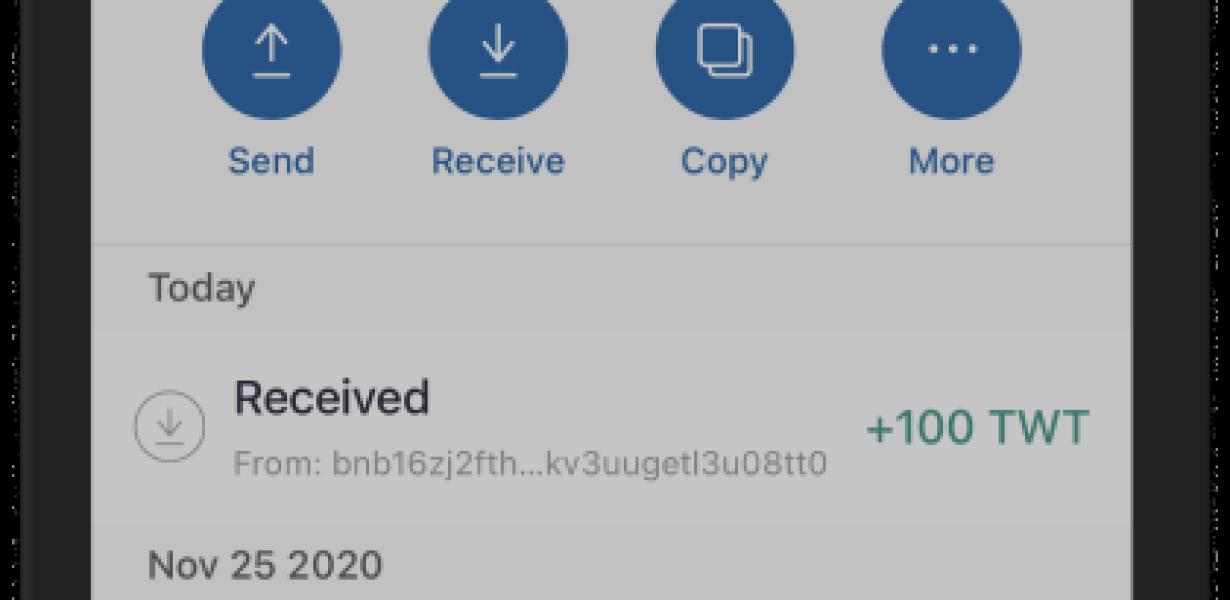 Exchanging Binance Coin for Sm