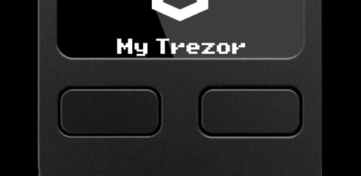 How to use a Trezor wallet to 