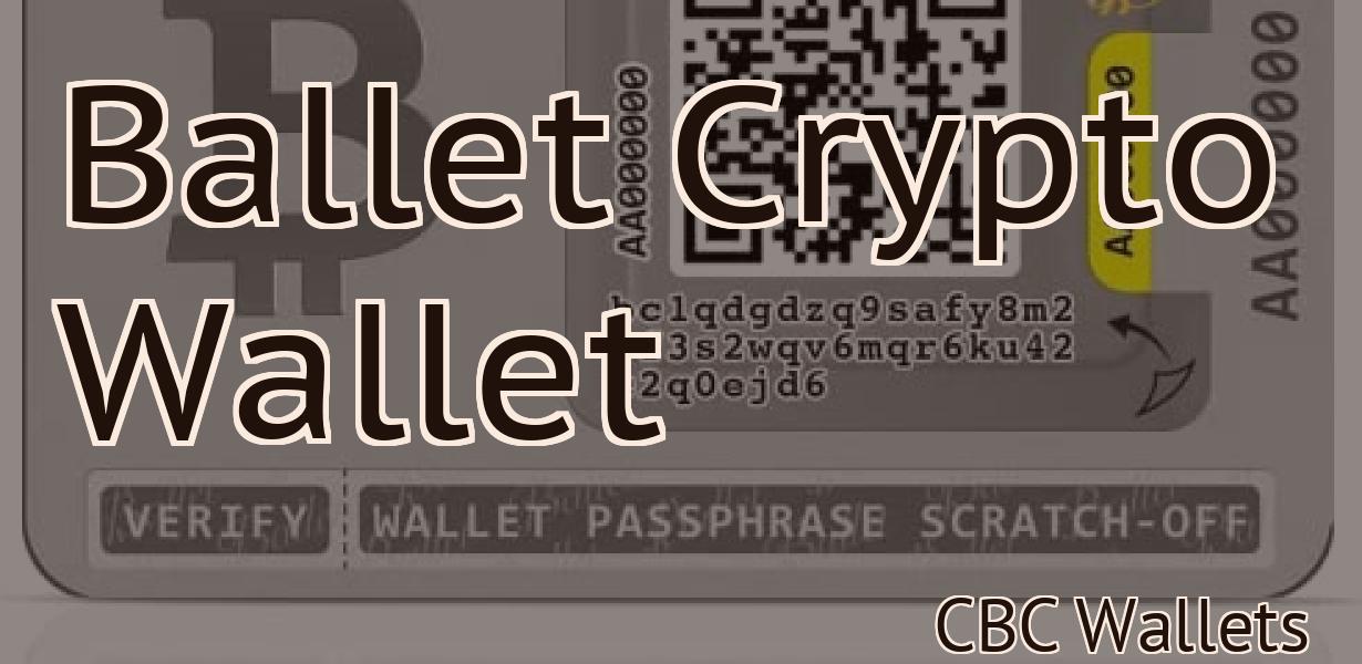 Ballet Crypto Wallet