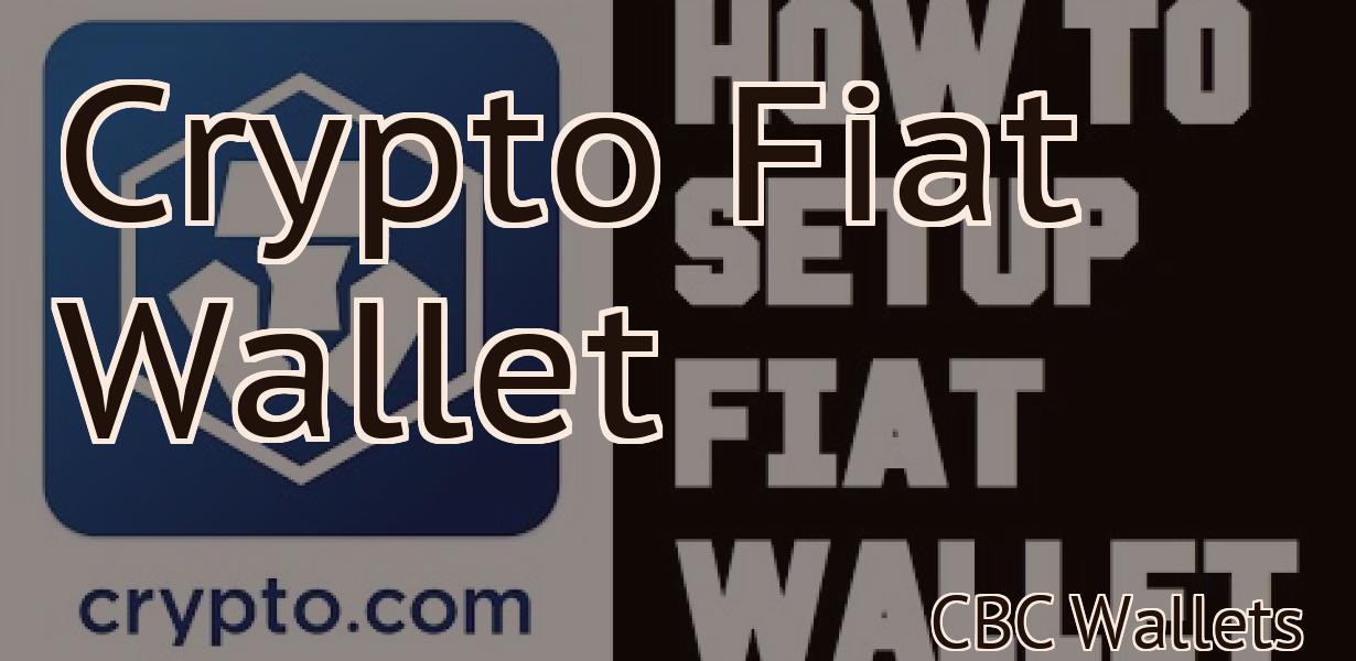 Crypto Fiat Wallet