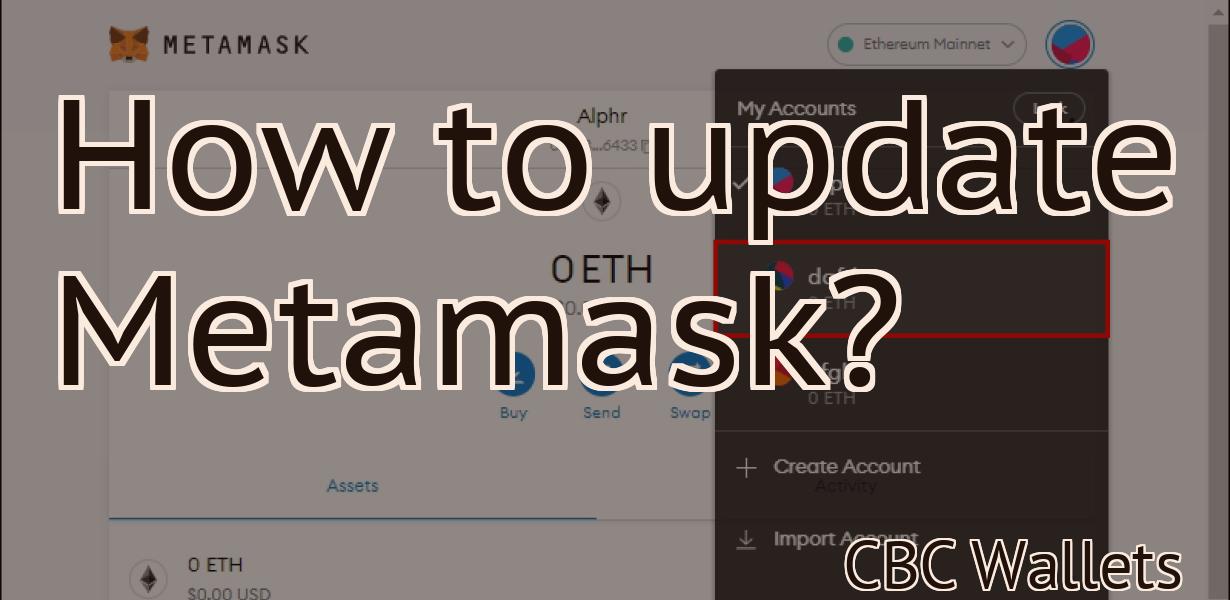 How to update Metamask?