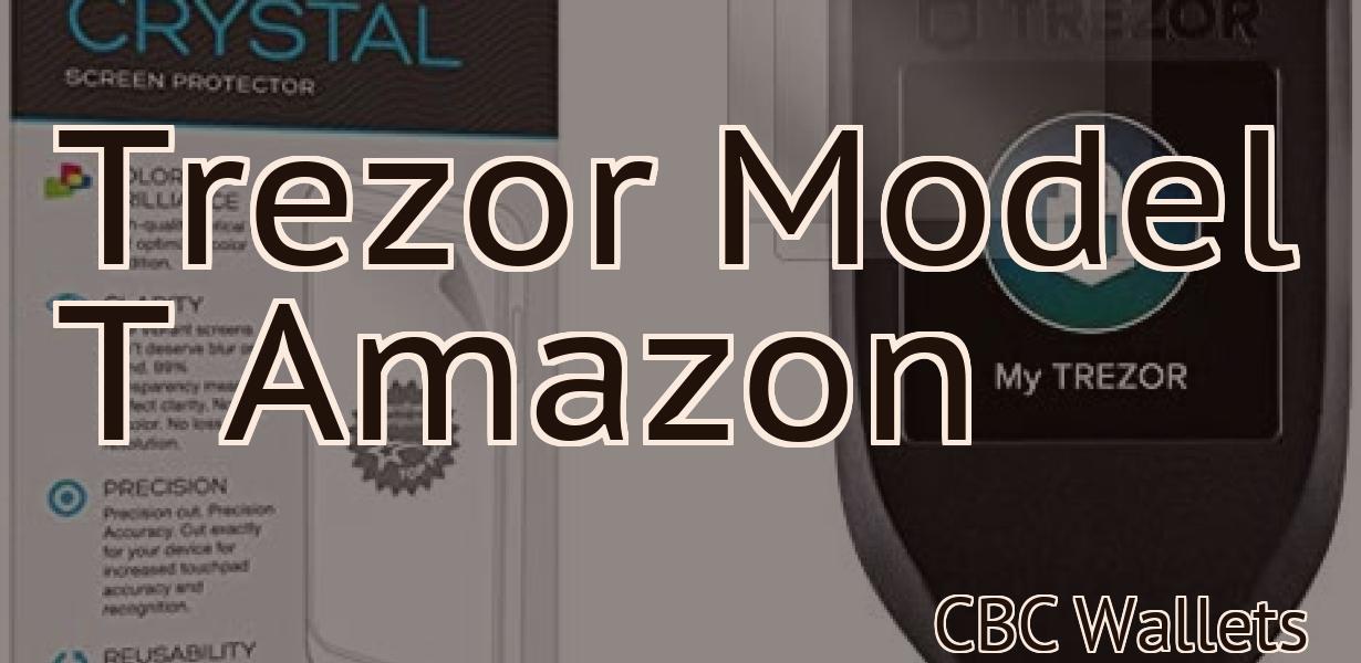 Trezor Model T Amazon