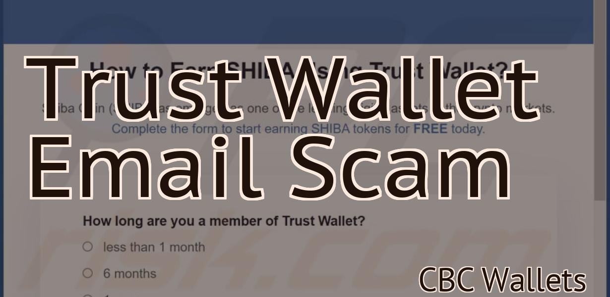 Trust Wallet Email Scam