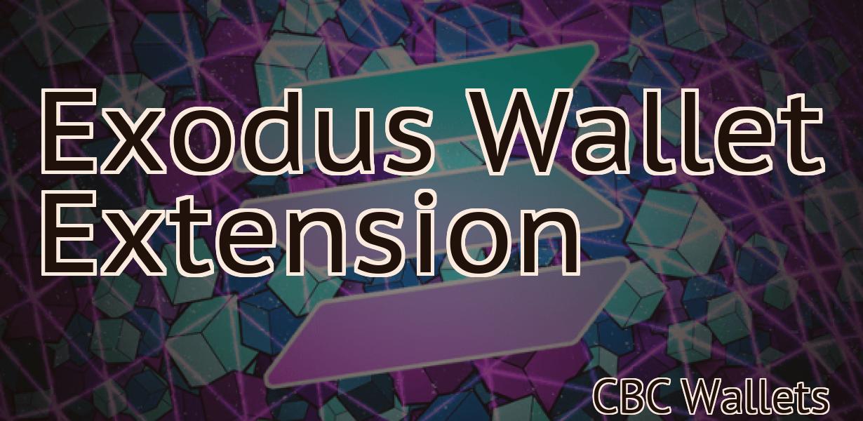 Exodus Wallet Extension
