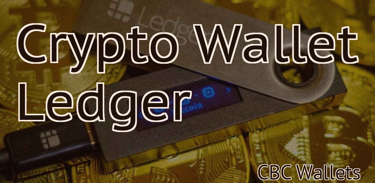 Crypto Wallet Ledger