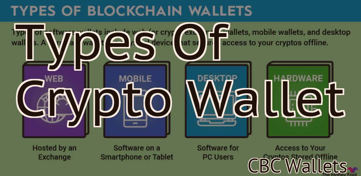 Types Of Crypto Wallet