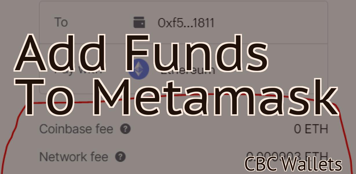 Add Funds To Metamask