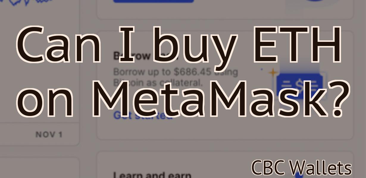 Can I buy ETH on MetaMask?