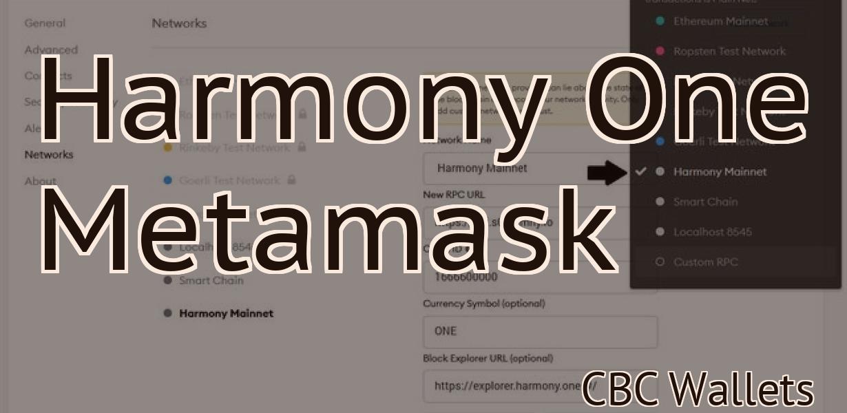Harmony One Metamask