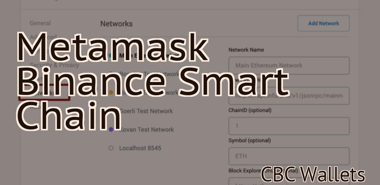 Metamask Binance Smart Chain