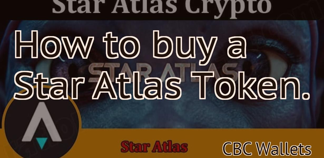 How to buy a Star Atlas Token.