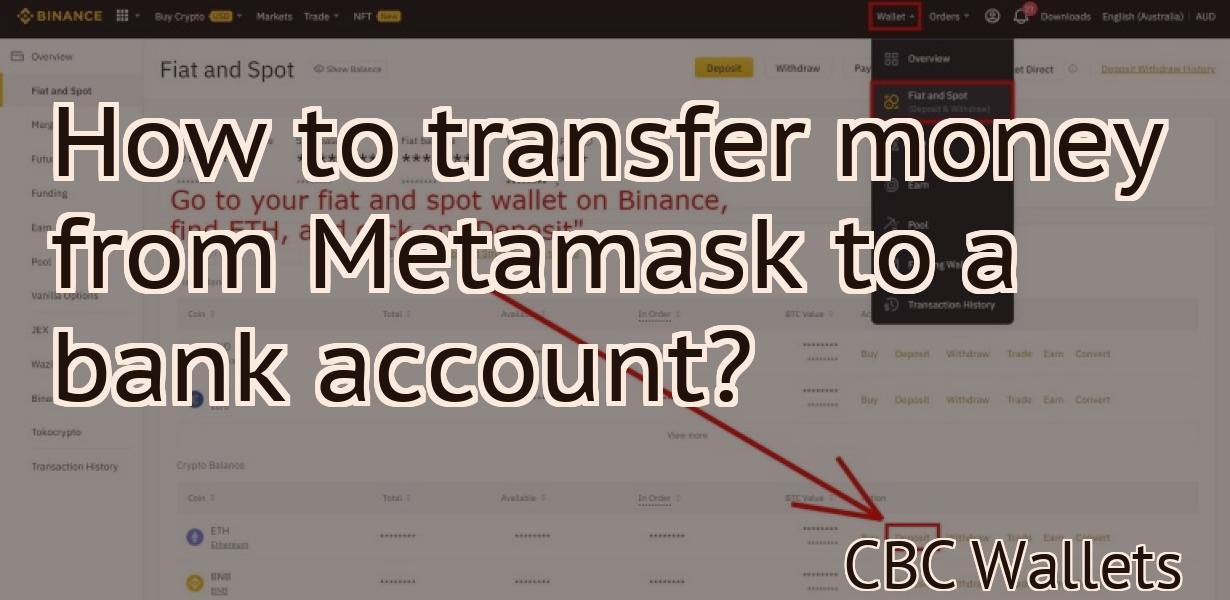 How to transfer money from Metamask to a bank account?