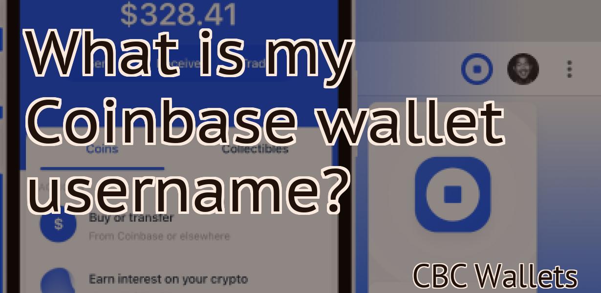 What is my Coinbase wallet username?