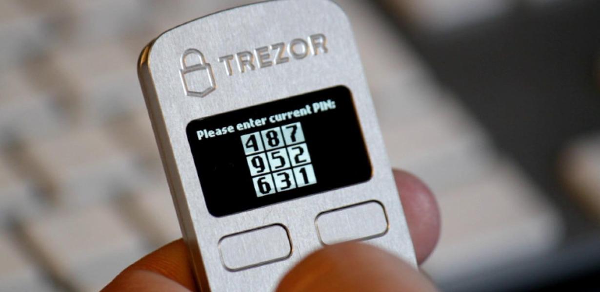 How to set up a PIN on a Trezo