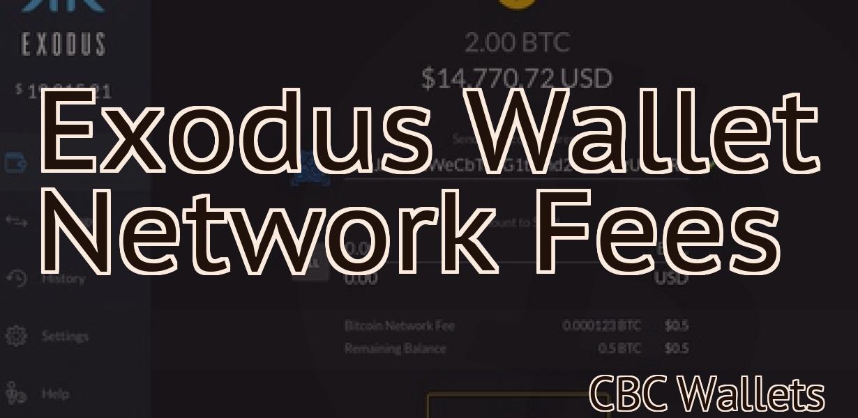 Exodus Wallet Network Fees