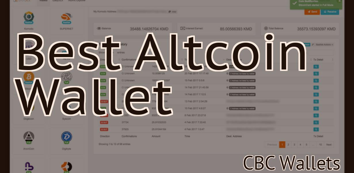 Best Altcoin Wallet