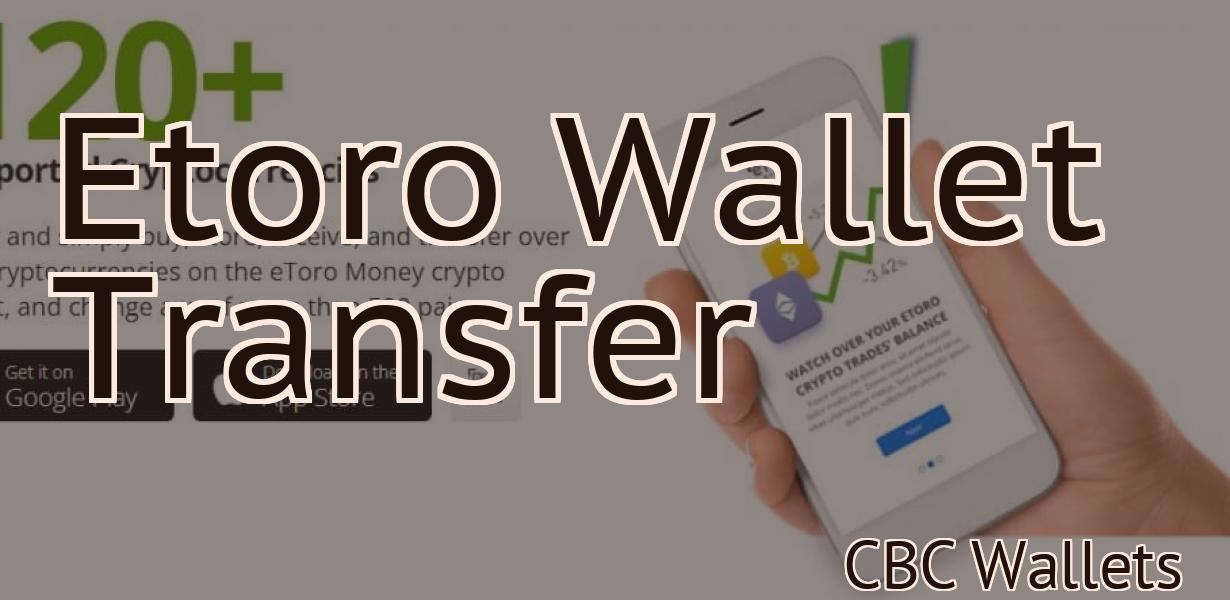 Etoro Wallet Transfer