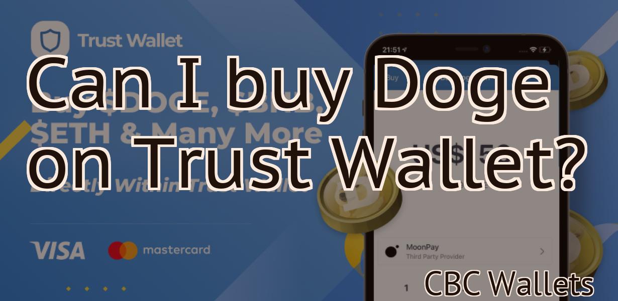 Can I buy Doge on Trust Wallet?