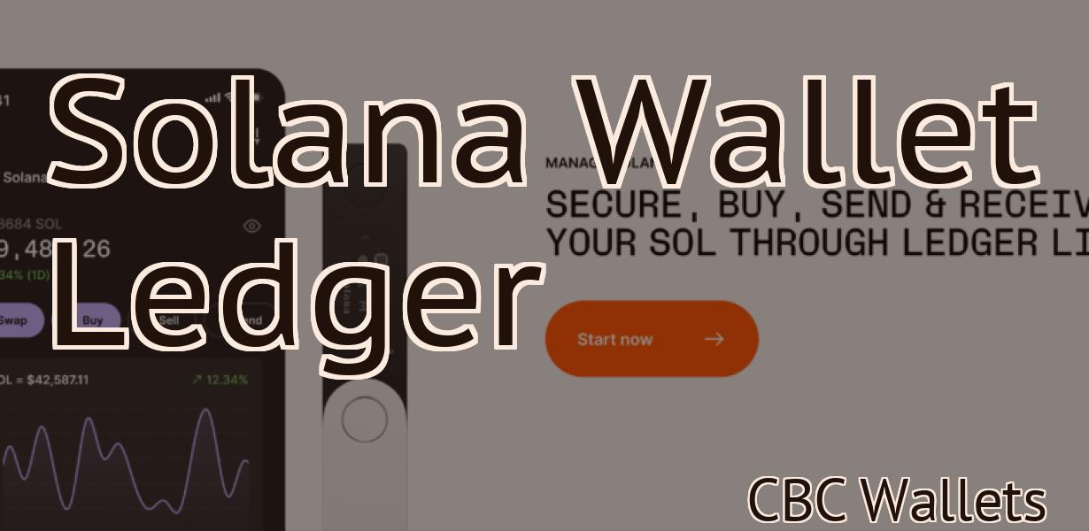 Solana Wallet Ledger