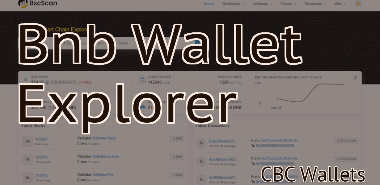 Bnb Wallet Explorer