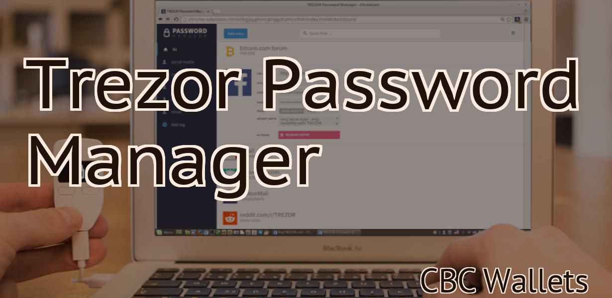Trezor Password Manager