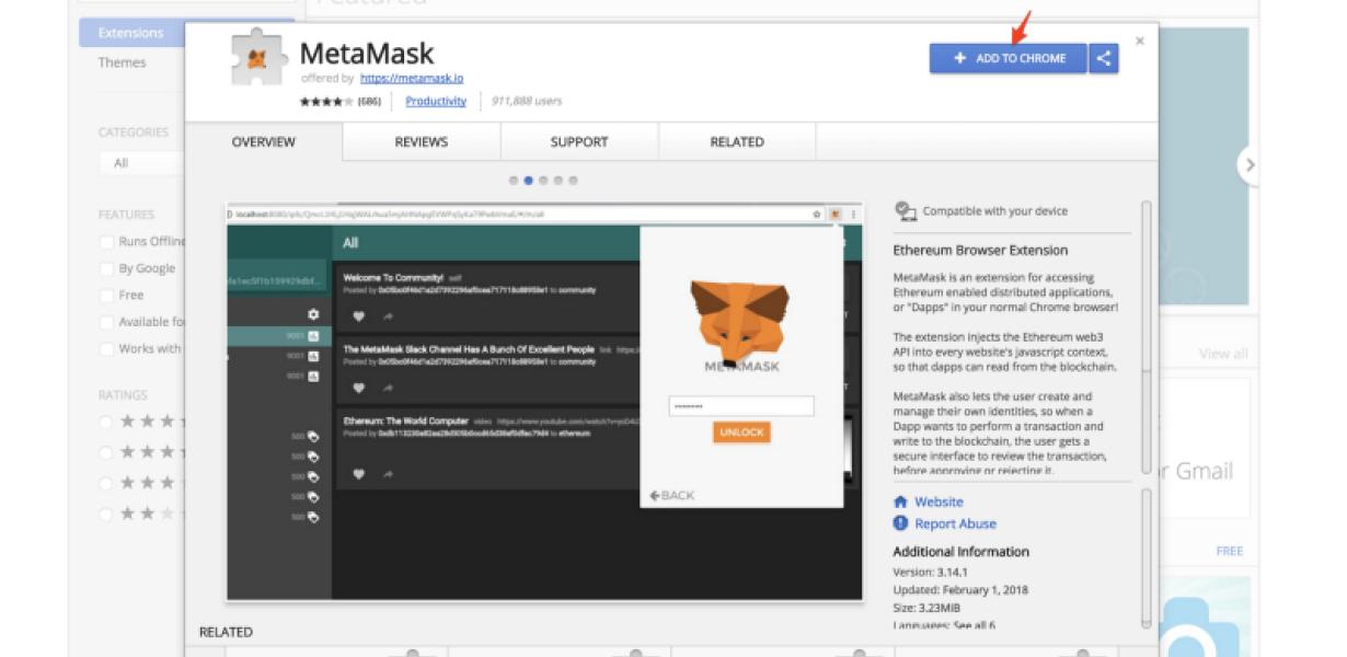 Install the new Metamask updat