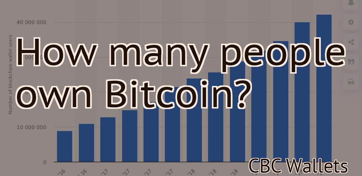 How many people own Bitcoin?