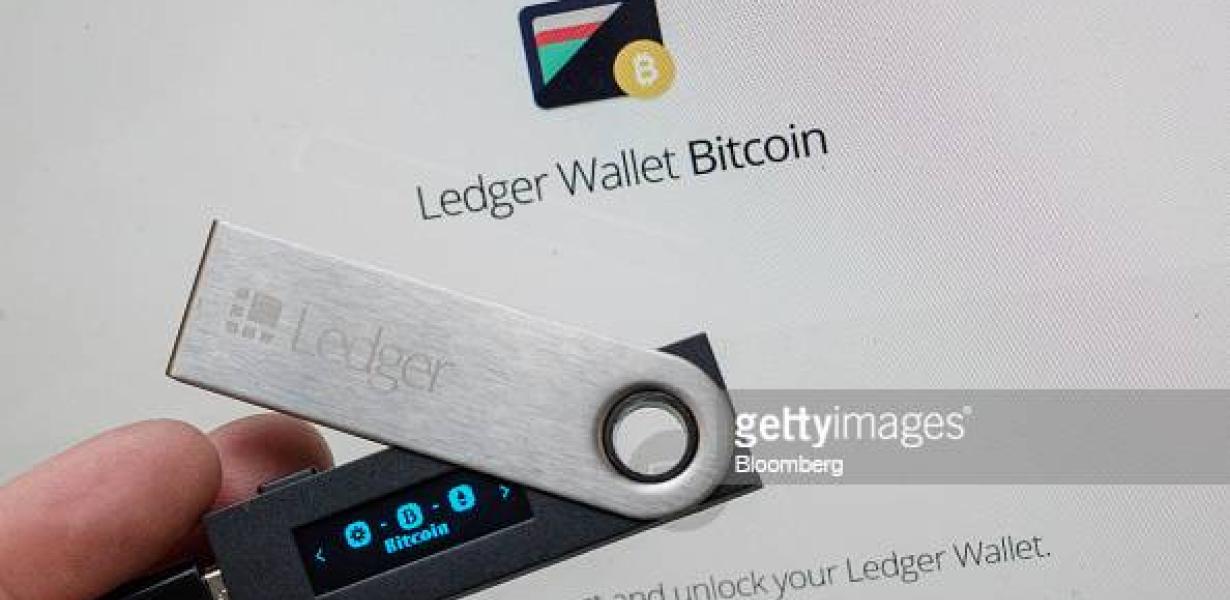 Open the Ledger Wallet App
1. 