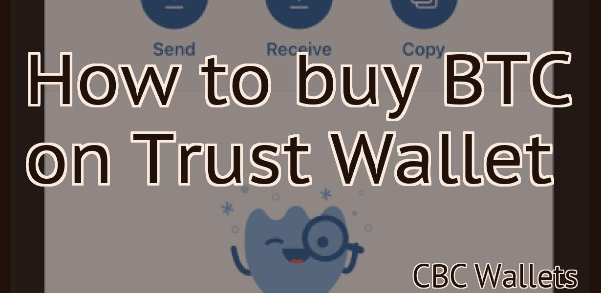How to buy BTC on Trust Wallet