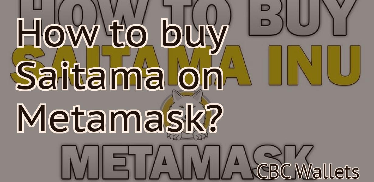 How to buy Saitama on Metamask?