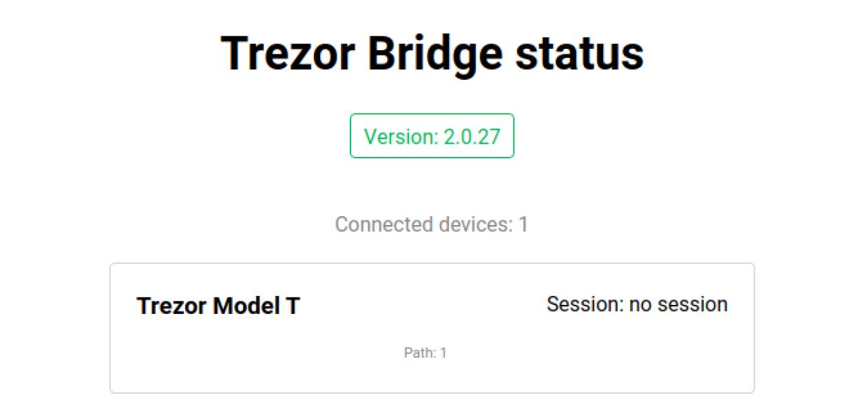How Trezor Bridge Makes Bitcoi