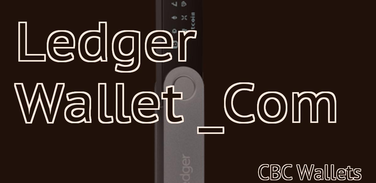 Ledger Wallet _Com