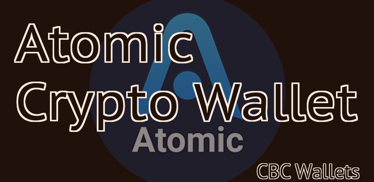 Atomic Crypto Wallet