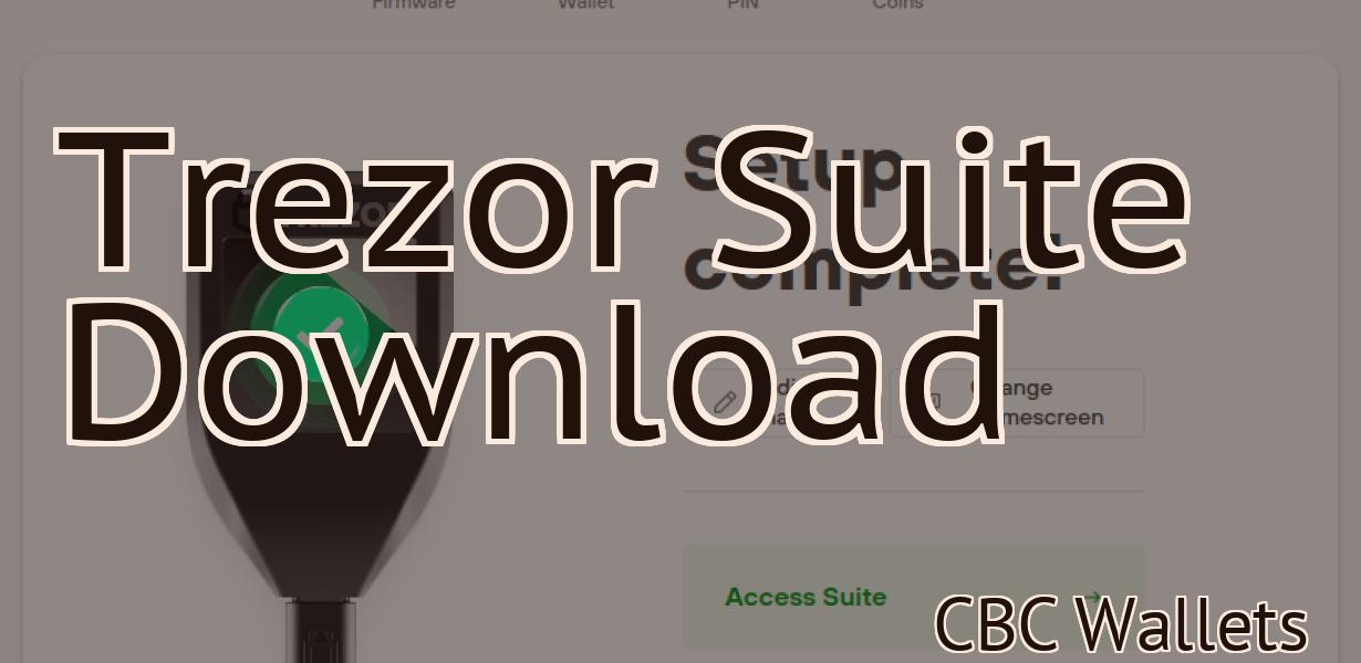 Trezor Suite Download