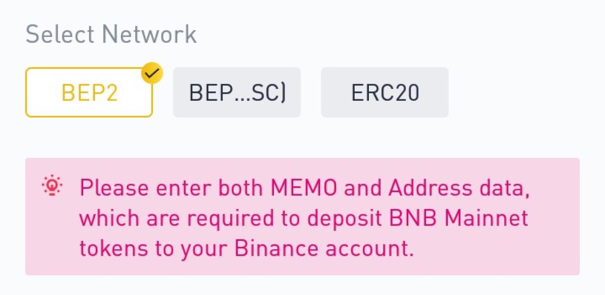 How to Transfer Binance Coins 